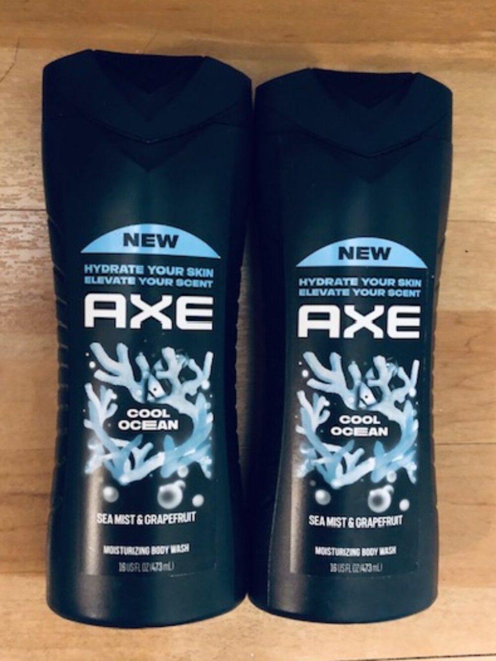 2 - AXE Moisturizing Body Wash - Cool Ocean